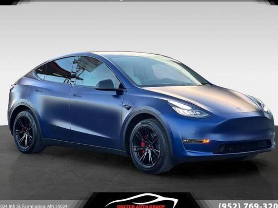 TESLA MODEL Y 2021 5YJYGDEE4MF125245 image TESLA MODEL Y 2021 5YJYGDEE4MF125245 image